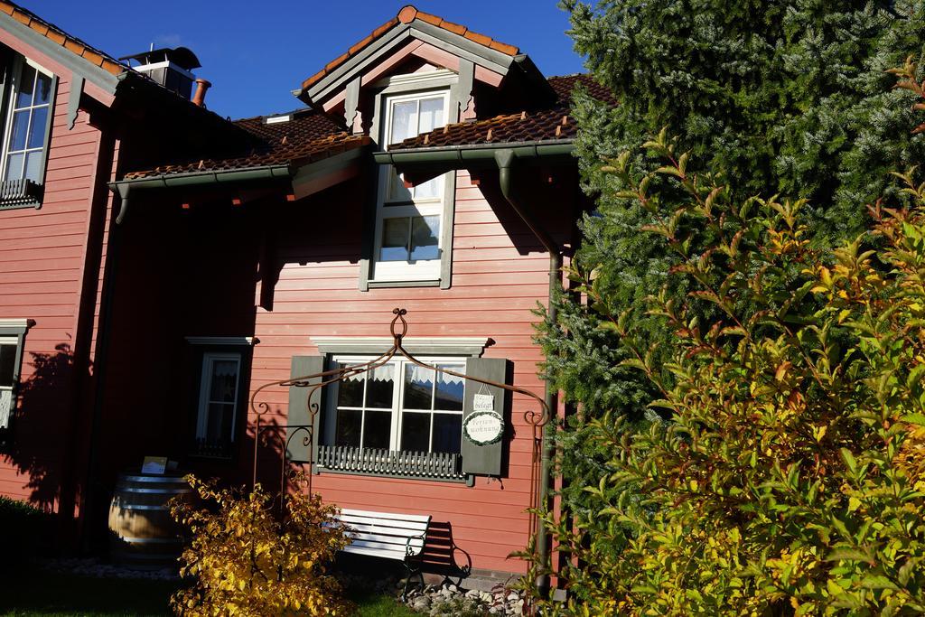 Ferienwohnung Romantik Im Roten Haus フュッセン エクステリア 写真